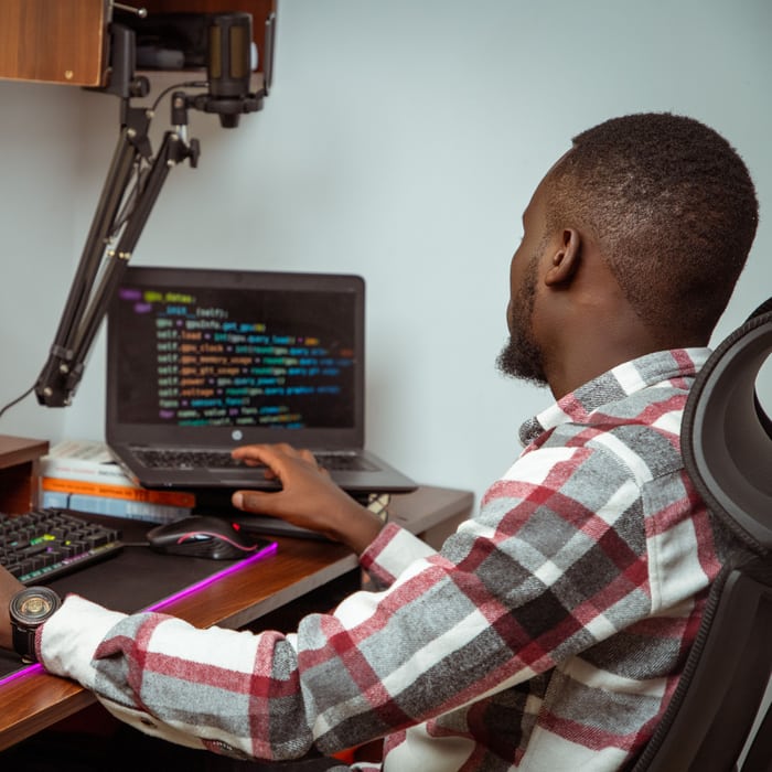 Naplens engineer building a custom automation workflow